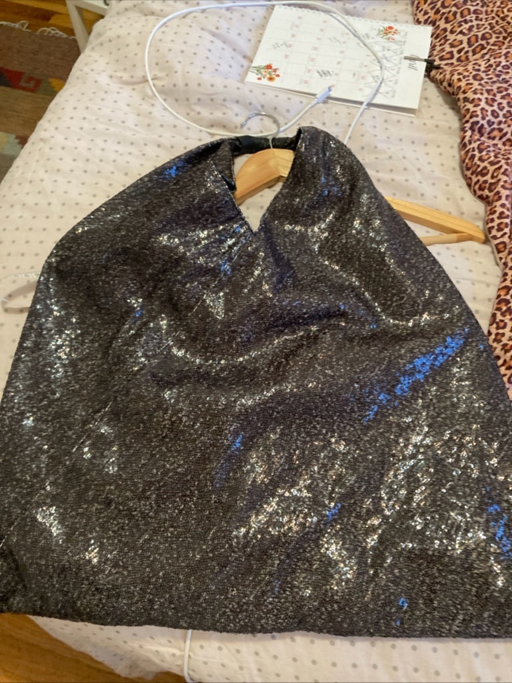 Maison Marijela MM6 glitter bag - Picture 2 of 8